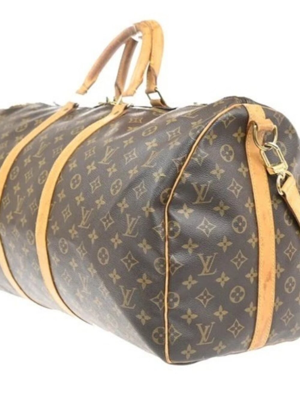 LOUIS VUITTON Keepall Bandouliere 55 2Way Hand Bag Monogram Brown M41414 18MA514 - Picture 2 of 16
